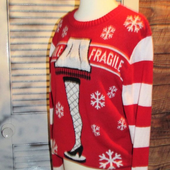 Small Christmas Story Major Award Light Up Sweater - Picture 2 of 10